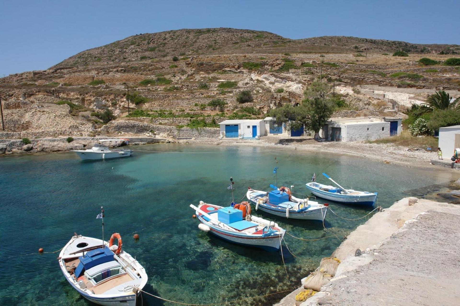 Apanemo Beach House Agios Nikolaos Кимолос Экстерьер фото